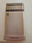 Vintage Emerson Swingmate P3766A Am/fm Portable Radio External Speaker Tested. Fixed Price $40.00.