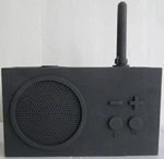 Lexon Tykho 3 Fm Radio W/ Bluetooth Speaker In Dark Grey Silicone Rubber Body.. Fixed Price $19.99.