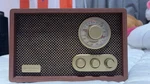 Hearth & Hand Magnolia Grizedale Am/fm Bluetooth Radio Rechargeable Retro Design. Fixed Price $40.00.