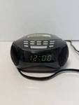 Emerson Dual Alarm Cd Clock Radio Model No. CKD9902 For Parts Repair. Fixed Price $10.00.