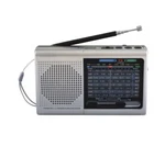 Supersonic 9-BAND Rechargeable Bluetooth Am/fm Radio (gray) With Usb/sd MP3. Fixed Price $18.99.