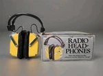 Monita HP-9000AF Am/fm Radio Headphones Yellow Nos 1970S Boxed & Working. Fixed Price $44.38.