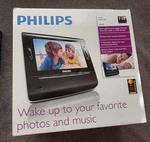 Philips Photo Clock Radio AJL308/17 New Open Box Never Used. Fixed Price $39.99.