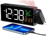 Digital Projection Alarm Clock Ceiling Wall Projector & Snooze Usb Charger. Fixed Price $35.25.