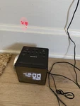 Sony ICF-C1PJ Alarm Clock Radio With Time Projector Nature Sounds Usb Tested. Fixed Price $55.00.
