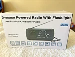 Dynamo Powered Radio With Flashlight Fm Noaa Weather Hand Crank Usb. Fixed Price $17.50.