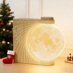 Rotatable Moonlight Alarm Clock, Sunrise Sleep Sound Machines, Night Lamp. Fixed Price $49.28.