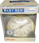 Westclox Baby Ben Classic Key Wound Alarm Clock 1964 Design Original Box Parts. Fixed Price $17.99.