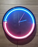 Rare 15 Cicena Wall Clock Pink & Blue Neons Tested. Fixed Price $195.00.