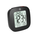 Compact Alarm Clock With Temperature And Date By Marathon 12/24HR New Warranty. Fixed Price $17.95.
