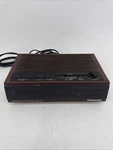 Vintage Panasonic RC-6065 Am/fm Alarm Clock Radio Wood Grain Tested Works. Fixed Price $15.99.