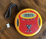 Disney Mickey Mouse Portable Red Cd Player Am/fm Radio 2003 Works Vintage Rare. Fixed Price $49.99.