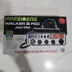Nib President Walker Iii Fcc Am/fm 40 Channels Cb Radio, 7COLOR Lcd Display. Fixed Price $149.99.
