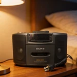 Sony ICF-CS660 Dream Machine Am/fm Clock Alarm Radio Cassette Working. Fixed Price $25.50.