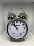 Crosley Quartz Alarm Clock Chrome Twin Bell. Fixed Price $19.99.