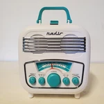 Wanderlust Collective Portable Speaker Radio Retro Am/fm Poolside Beach Park. Fixed Price $14.99.