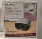 Sony ICF-C318 Dream Machine Am/fm Clock Radio Auto Time Set Dual Alarm Snooze. Fixed Price $39.99.