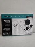 Vintage Conair Shower Radio Am/fm Design Line By Water Resistant. Fixed Price $20.00.