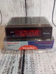 Westclox 22690 Retro Wood Grain Led Alarm Clock New. Fixed Price $25.09.