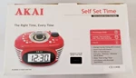 Akai CE1000 Black Retro Digital Alarm Clock Radio With Self Set Time. Fixed Price $29.90.