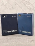**sony Walkman Fm Radio SRF-40W**. Blue W/ Leather Case.. Fixed Price $49.00.