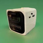 Sony Dream Machine ICF-C122 Digital Alarm Clock Fm/am Radio Vintage 1980S Beige. Fixed Price $41.84.