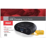 Rca RC207Z Clock Radio, Led Display, Sleep And Snooze, Black Housing. Fixed Price $27.28.