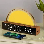 Sunrise Alarm Clock, Wake Up Light Dawn Simulator, Bedside Lamp Color Night. Fixed Price $45.85.