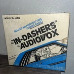 The "in-dashers" By Audiovox Stereo Am/fm Radio Model ID-100B. Fixed Price $113.10.