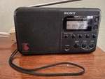 Sony Portable Am Fm Radio . Model ICF-M200. Fixed Price $59.99.