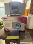 Rca Stereo Cd Player W/ Digital Am/fm Tuning Clock Radio RP3755B Parts & Repair. Fixed Price $20.00.