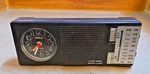 Vintage Sankyo Quartz Clock W/ Am/fm Radio; Model 134P; Tested. Fixed Price $12.50.