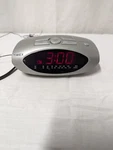 Timex T-228T Large Display Alarm Clock Radio Am/fm Red Led Hi Light Tested. Fixed Price $10.00.