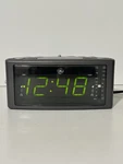 Ge Digital Alarm Clock Radio With Snooze Model 7-4853A. Fixed Price $15.99.