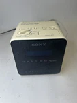 Sony Cube Radio Dream Machine ICF-C10W White Works Vintage. Fixed Price $19.99.