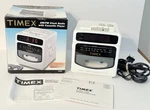 Timex Clock Radio Cassette Player Alarm Am/fm T383W Vgc Working. Fixed Price $35.00.