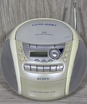 Sony CFD-E90 Boombox Cd Radio Cassette-corder Portable White Read Description. Fixed Price $49.95.