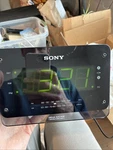 Sony Dream Machine ICF-C414 Clock Radio Player Am/fm Dual Alarm Works Well. Fixed Price $12.70.