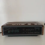 Panasonic Wood Look Large Alarm Clock Radio Retro RC6115 Vintage Green Light. Fixed Price $24.03.