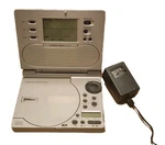 Sharper Image Portable Cd/ Am-fm Radio Soother Sound Therapy Alarm Clock SI585. Fixed Price $129.99.