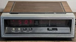 7-4650H Radio Alarm Clock-am/fm-red Led Dimmable-vintage Works!!. Fixed Price $25.00.