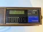 Panasonic Sure Time Fm-am 2 Band Electronic Digital Clock Radio Model RC-6075. Fixed Price $19.99.
