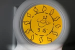 The Company Uk Groclock Sleep Trainer HJ012 Lights-up Sun Face Star. Fixed Price $27.99.