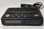Vintage Ima ICR-120 Am/fm Led Clock Radio Black Tested. Fixed Price $12.99.