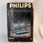 Vtg Philips D1868 Travel Fm Radio Dual World Time Alarm Clock *not Tested*. Fixed Price $20.00.