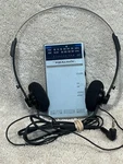 Vintage Realistic Am/fm Stereo Mate With Original Headphones Works Great. Fixed Price $16.00.