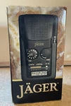 Jager Am/fm Travel Alarm Clock & Radio BR-880. Fixed Price $35.99.