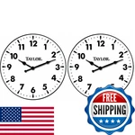 Taylor Indoor And Outdoor Clock, Home Decor For Garden, Patio, Pool,. Fixed Price $81.81.