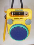 Portable Panashiba Pacific Bell Fm Radio Model SX-308BB. Fixed Price $10.92.