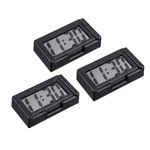 3PC Mini Digital Clock Small Adhesive Stick On For Car Dashboard Lcd Display New. Fixed Price $8.99.